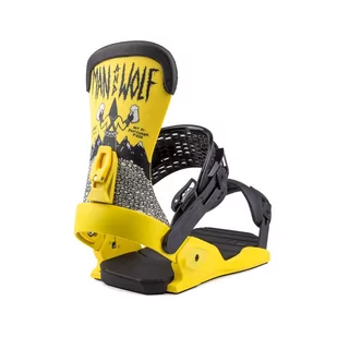 Wiązania snowboardowe Drake Fifty Man &amp; Wolf 2023 - Wiązania snowboardowe - miniaturka - grafika 1