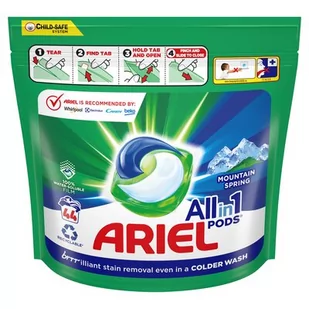 Ariel Kapsułki All-in-1 PODS, kapsułki do prania 44 prań - Woda - miniaturka - grafika 1