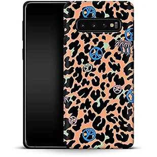 Premium etui na telefon komórkowy Leopard Peace Palms Samsung Galaxy S10 Plus - Etui i futerały do telefonów - miniaturka - grafika 1