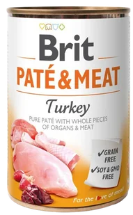 BRIT PATE & MEAT SALMON Mix  24x400g 8 Smaków - Mokra karma dla psów - miniaturka - grafika 6