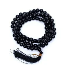 Różaniec buddyjski Rudraksha Agat Mala 108 koralików - Bransoletki - miniaturka - grafika 1