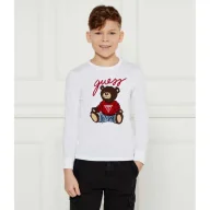 Koszulki dla chłopców - Guess Longsleeve Regular Fit - miniaturka - grafika 1