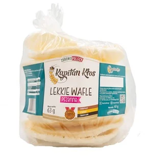 Kapitan Kłos Lekkie Wafle 63 g - Chipsy - miniaturka - grafika 1