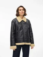 Kurtki damskie - Vero Moda Kurtka przejściowa w kolorze czarnym - miniaturka - grafika 1