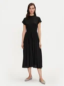 Sukienki - Tommy Hilfiger Sukienka codzienna WW0WW42020 Czarny Regular Fit - miniaturka - grafika 1