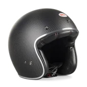 Kaski motocyklowe - Kask BELL Cust 500 Carb Solid Matowy CzarnyS - miniaturka - grafika 1