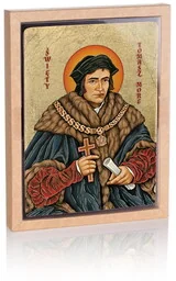 Ikona religijna Święty Tomasz More - Ikony i obrazy sakralne - miniaturka - grafika 1