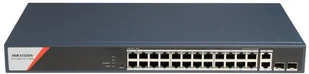 SWITCH POE DS-3E1528HP-SI-24P2T2F 24-PORTOWY SFP Hikvision DS-3E1528HP-SI-24P2T2F - Switche - miniaturka - grafika 1