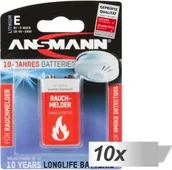 Baterie i akcesoria - Ansmann Bateria 9V Block 10 szt. - miniaturka - grafika 1
