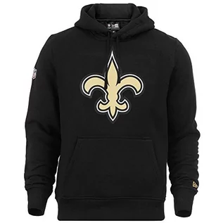 Bluzy męskie - New Era New Orleans Saints Hoody logo Team po Hoody Black XS 11073761 - grafika 1