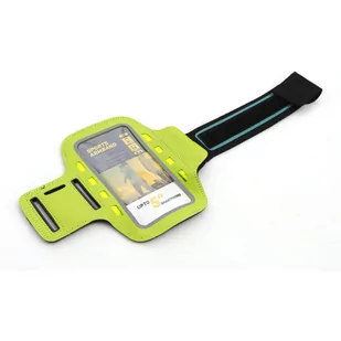 Platinet Sports LED Armband 43707 zielony POSLG - Etui i futerały do telefonów - miniaturka - grafika 1