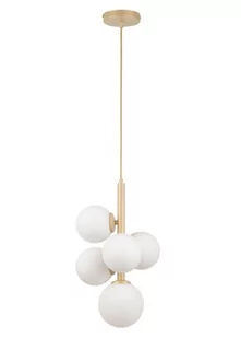 Perla lampa wisząca 5xG9 złota/biała 33607 - Lampy sufitowe - miniaturka - grafika 1