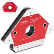 Akcesoria spawalnicze - Kątownik uchwyt spawalniczy magnetyczny kąt 45/90/135 do 75 kg - miniaturka - grafika 1