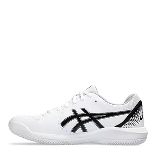 ASICS Gel-Dedicate 8 Clay męskie sneakersy, biały/czarny, 46 EU - Sneakersy męskie - miniaturka - grafika 1