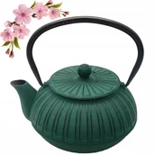 Czajniki na gaz - Czajnik imbryk zaparzacz żeliwny z filtrem/sitkiem 600ml - miniaturka - grafika 1