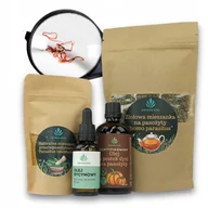 Herbata - Zestaw na pasożyty robale 4 kroki odrobaczanie oczyszczanie stabilizacja - miniaturka - grafika 1