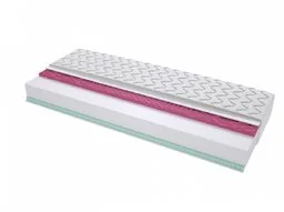 Materac piankowy Foggia Molet Max Plus 150x185 cm Dwustronny Profilowany Średnio twardy - Materace Materac piankowy Foggia Molet Max Plus 150x185 cm Dwustronny Profilowany Średnio twardy - Materace - miniaturka - grafika 1