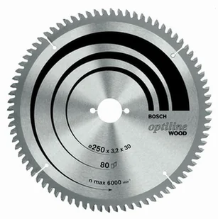 Bosch Piła tarczowa 254 x 30 x 60 zębów 2 mm - Tarcze do pił - miniaturka - grafika 4
