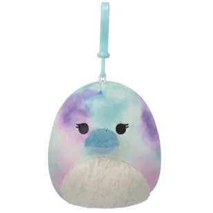 SQK - Little Plush (3.5" Clip-On Squishmallows) (Brindall - Rainbow Tie-Dye Platypus W/White Belly) Phase 19 - Maskotki i pluszaki - miniaturka - grafika 1