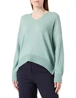 Swetry damskie - BOSS Damski sweter z dzianiny C_farenna, Open Green351, L - miniaturka - grafika 1
