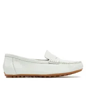 Mokasyny damskie - Mokasyny Caprice 9-24652-44 Biały - miniaturka - grafika 1