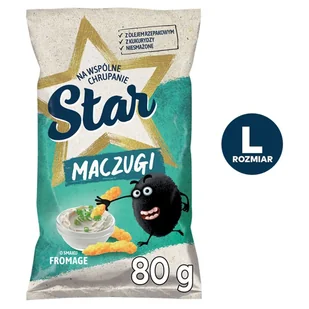 Star Chips Maczugi Chrupki Fromage 80g - Chrupki - miniaturka - grafika 1
