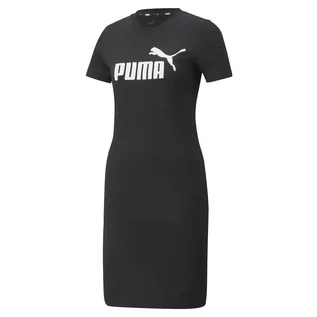 Sukienki - Sukienka damska Puma ESS SLIM czarna 84834901 - grafika 1