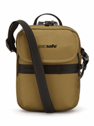 Torby podróżne - Torba antykradzieżowa męska Pacsafe MetroSafe X Compact Crossbody Tan - miniaturka - grafika 1