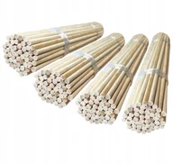 Inne urządzenia gastronomiczne - Patyki do Waty Cukrowej 36cm GRUBE fi 6mm okrągłe bambus 200szt. - miniaturka - grafika 1