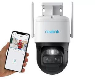 Kamera obrotowa Reolink Trackmix Wired LTE 4Mpx Zoom Analityka Śledzenie - Kamery IP - miniaturka - grafika 1
