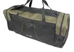Torba Podróżna Średnia CONVEY (PL) CZARNO OLIWKOWA 62 x 24 x 24 [cm] - Torby męskie - miniaturka - grafika 1