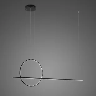 Lampa wisząca LINEA No.2 120 Φ40 cm czarna 4k Altavola Design - Lampy sufitowe - miniaturka - grafika 1