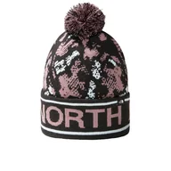 Czapki i chusty sportowe męskie - Czapka The North Face Ski Tuke Beanie 0A4SIEO3L1 - czarno-różowa - miniaturka - grafika 1