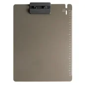 Teczki i skoroszyty - Deska z klipem A4. Szara - miniaturka - grafika 1