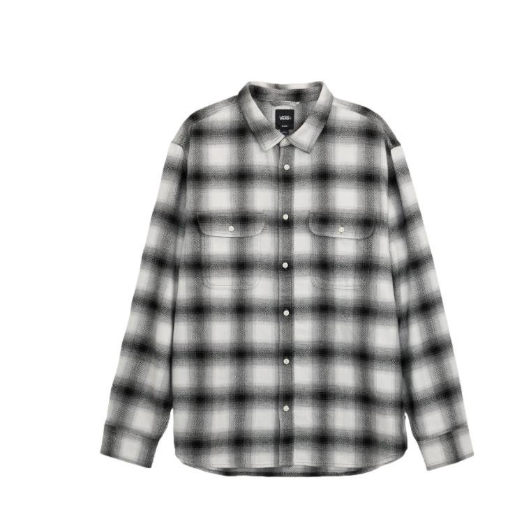 Vans Koszula Męska Lawson Plaid Flanel Marshmallow/Black VN000TAJKIG1 S