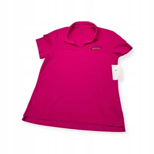 Bluzka damska krótki rękaw polo NIKE L - Bluzki damskie - miniaturka - grafika 1
