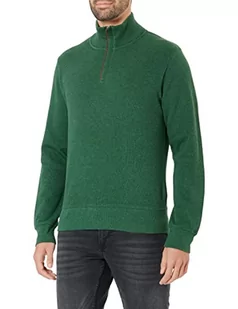 GANT sweter męski, Forest Green Mel, L - Swetry męskie - miniaturka - grafika 1