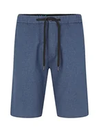 Spodenki damskie - TOM TAILOR Denim Męskie szorty bermudy regular fit chinosy ze stretchem, 31053 - Navy Blue White Yarn Dye, XS - miniaturka - grafika 1