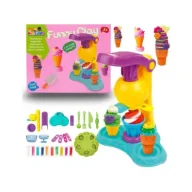 Masy plastyczne - Ciastolina Lodziarnia zestaw maszynka + akcesoria Lena - miniaturka - grafika 1