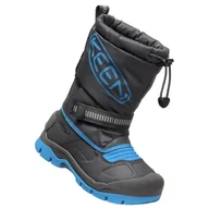 Śniegowce damskie - Dziecięce Śniegowce KEEN SNOW TROLL WP KE-1026758 – Szary - miniaturka - grafika 1