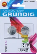 Baterie i akcesoria - Baterie płaskie litowe CR2032 GRUNDIG x2 - miniaturka - grafika 1