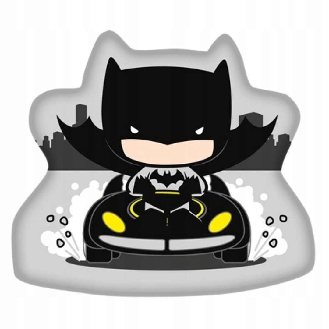 Poduszka Batman Kształtka Licencyjna z Autem Dekoracja Pokoju Fana