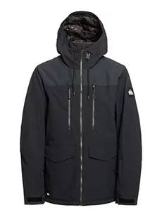 Quiksilver Zamek błyskawiczny męski czarny M - Kurtki narciarskie - miniaturka - grafika 1