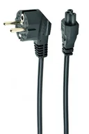 Kable komputerowe i do monitorów - Gembird PC-186-ML12-0.5M kabel zasilające Czarny 0,5 m CEE 7/7 C5 panel - miniaturka - grafika 1
