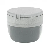 Lunch boxy - Koziol Pojemnik na lunch Bentobox Organic M ciemnoszary - miniaturka - grafika 1