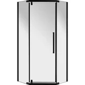 Kabiny z hydromasażem - BALIV Kabina prysznicowa Perfecto DUK-4841 90 czarna - miniaturka - grafika 1