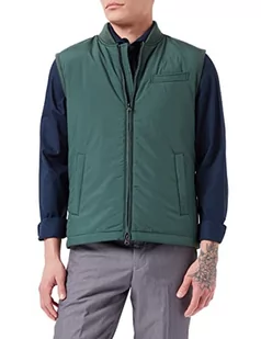 HACKETT LONDON Męska kurtka Morrison Gilet, 6FSJUNGLE Green, XS, 6fsjungle Green, XS - Kurtki męskie - miniaturka - grafika 1
