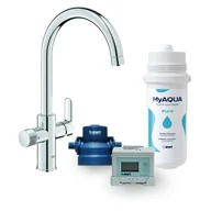 Uzdatniacze wody - Bateria filtująca BWT Drink Pure Urban 2.0 + filtr BWT MyAQUA Pure - miniaturka - grafika 1