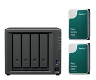 Serwery plików NAS i macierze dyskowe - Synology DS925+ 2x 2TB HDD HAT3300-2T DS925+_2x2TB (1334597+2*1289202) - miniaturka - grafika 1