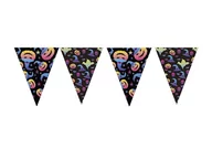 Halloween - Baner flagi halloweenowy dynie - 300 cm - 1 szt. - miniaturka - grafika 1